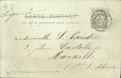 VINTAGE POSTCARD Vichy the shooting with the pigeons