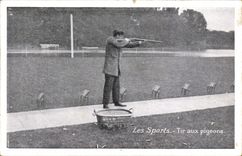 CPA Tir aux pigeons