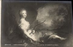 CPA Tir a l'arc Musee de Versailles Nattier Mme Henriette de France 