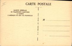 CPA Bateau Paquebot Campana SGTM