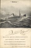 VINTAGE POSTCARD Boat Biskra Steamer