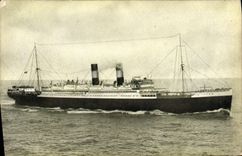 CPA Bateau Paquebot Colombo italien 