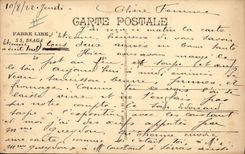 CPA Bateau Paquebot Fabre Line SS Braga 