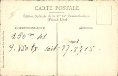 CPA Bateau Paquebot Cuba