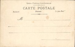 VINTAGE POSTCARD Fantasy Woman the trunk