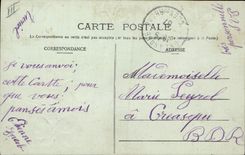 CPA Fantaisie Prenom Marie