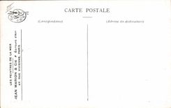 VINTAGE POSTCARD Illustrator painters of the sea Jean Marion operations Boats