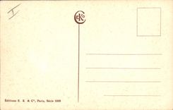 VINTAGE POSTCARD Illustrator Landscape