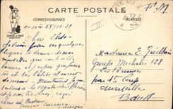 CPA Militaria Revue de casernement 