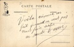 CPA Militaria Le mur 