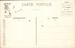 CPA Militaria La luxure Les sept peches capitaux du soldat