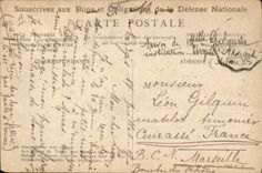 VINTAGE POSTCARD Militaria Goods of National defense