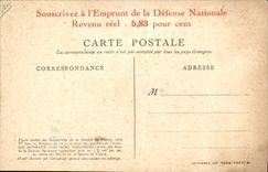El oro de Militaria Coq de la POSTAL de la VENDIMIA lucha para la victoria