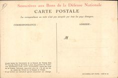 CPA Militaria Coq L'or combat pour la victoire