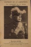 VINTAGE POSTCARD Militaria Loan of the release Winners of the Marne Joffre Marshal