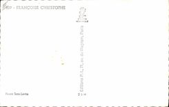 CPM Cinema Francoise Christophe