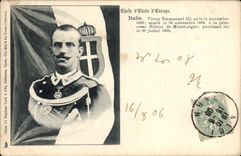VINTAGE POSTCARD Victor Emmanuel III
