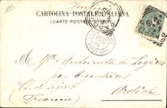 D Italia de Reali del dei de Ricordo de la POSTAL de la VENDIMIA