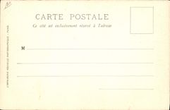 CPA Les souverains d'Italie a Paris Le roi et la reine d'Italie La Reine visite le Musee du Louvre