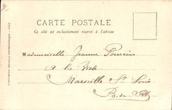 VINTAGE POSTCARD the sovereigns of Italy has Paris the king and the queen of Italy the departure of the troops