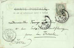 VINTAGE POSTCARD the sovereigns of Italy has Paris the king and the queen of Italy has Versailles the King and the president