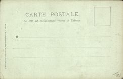 La POSTAL de la VENDIMIA los sovereigns de Italia tiene París el rey y la reina de Italia tiene Versalles Pylone adorna