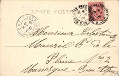 VINTAGE POSTCARD Victor Emanuele III Emile Loubet