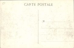 Instalación presidencial del festival de Marsella de la POSTAL de la VENDIMIA gran de la primera piedra de la exposición colonial