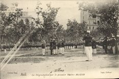 CPA La degradation d'Ullmo par le premier Maitre Robin 