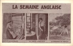 CPA La Semaine Anglaise 