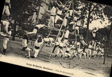 CPA Ecole St Genees Bordeaux Gymnastique