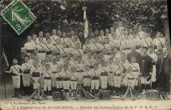 CPA L'Esparence de Ste Colombe Societe de Gymnastique de la FGSPF