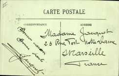 VINTAGE POSTCARD Boat Le Havre Chicago of the Transatlantic General Co