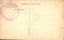 CPA Bateau Fabre Line SS Canada