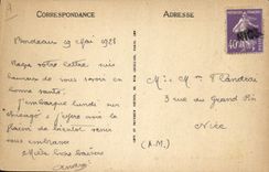 VINTAGE POSTCARD Boat Chicago of the Transatlantic General Co