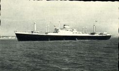 CPA Bateau Compagnie Maritime des Chargeurs Reunis Clement Ader 