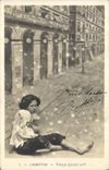 VINTAGE POSTCARD Fantasy the Child adoption