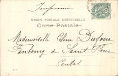 CPA Fantaisie L'adoption Enfant 