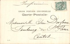 CPA Fantaisie L'adoption Enfant 