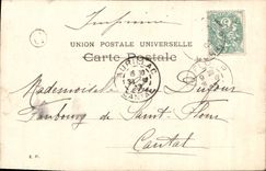 CPA Fantaisie L'adoption Enfant 