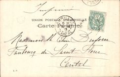 CPA Fantaisie L'adoption Enfant 