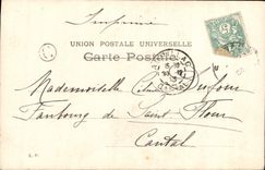 CPA Fantaisie L'adoption Enfant 