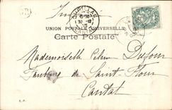 CPA Fantaisie L'adoption Enfant 