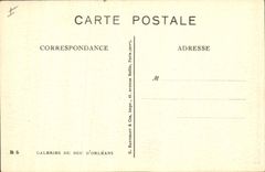 CPA Felin Lion Galeries du duc d'Orleans 
