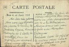 VINTAGE POSTCARD Cat-like Paris Botanical garden the panther