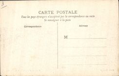 VINTAGE POSTCARD Madagascar How one makes travel the Ostriches