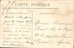 CPA Fantaisie Illustrateur Famille en voyage Enfants