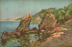 CPA Fantaisie Illustrateur Le Mourillon pres Toulon par Henry Raymond
