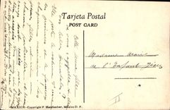 CPA Fantaisie Illustrateur Mexico