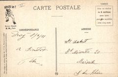 CPA Militaria Le sport dans la cour 